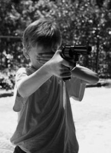 boy with gun